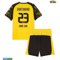 Borussia Dortmund Emre Can #23 Heimtrikotsatz Kinder 2025-26 Kurzarm (+ Kurze Hosen)